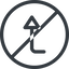 Line, right, normal, circle, sign, confirm, arrow, prohibited, key, submit, send, return, enter, return-sign icon