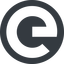 Down, normal, solid, circle, logo, horizontal, mirror, g, google-logo icon