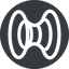 Left, normal, solid, circle, wormhole, black-hole, hole, spacetime, interstellar, astrophysics, hyperspace, einstein, rosen, singularity, relativity icon