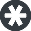 Right, normal, solid, circle, star, asterisk, asterisk-solid icon