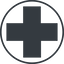 Thin, line, circle, medical, health, care, medic, dot, pictogram, dot-50, first, aid, first-aid, pharmacy, drugstore, dot-first-aid icon