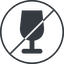 Thin, line, circle, glass, horizontal, mirror, prohibited, party, wine, empty, champagne, glass-wine, drink, water, glass-wine-empty-solid icon