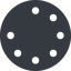 Left, solid, circle, spinner, spin, wait, load, loading, spinner-thin, loader icon