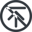 Line, down, wide, circle, download, downloaded, downloading, prohibited, download-wide icon