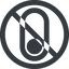 Line, left, wide, circle, horizontal, mirror, setting, prohibited, apple, on, off, ios, switch, button, radio, switch-wide icon