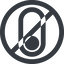 Line, left, wide, circle, setting, prohibited, apple, on, off, ios, switch, button, radio, switch-wide icon