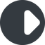 Up, right, wide, solid, circle, order, sort, sort-up-solid icon