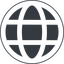 Wide, solid, circle, globe, world, earth, www, globe-wide, web icon