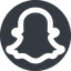 Wide, solid, circle, logo, brand, social, network, chat, snapchat, snapchat-wide, snap icon