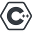 Line, normal, solid, hexagon, dev, programming, language, c, development, source, object, pointer, array, cpp, compiler, header, function, struct, class, qt, qtcreator, cevelop, c++ icon