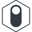 Thin, line, right, solid, hexagon, setting, apple, on, off, ios, switch, button, radio, switch-solid icon