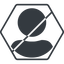 Thin, line, hexagon, horizontal, mirror, user, man, woman, person, prohibited, user-circle-solid, auth, authentification icon