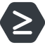 Wide, solid, hexagon, horizontal, mirror, symbol, less, math, mathematics, greater, than, greater-than, less-than, greater-than-equal, less-than-equal, comparison, inequality, mathematical, smaller, bigger, less-than-equal-wide, equal, maths icon