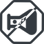 Line, left, normal, octagon, prohibited, bubble, bubbles, graduated, erlenmeyer, chemical, flask, lab, laboratory, chemistry, potion, glassware, conical, bubbling, boiling, bulbous, erlenmeyer-bubbling-solid icon