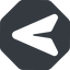 Down, normal, solid, octagon, message, paper, messaging, plane, airplane, aeroplane, submit, send, paper-plane-solid, paper-plane icon
