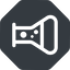 Left, normal, solid, octagon, bubble, bubbles, graduated, erlenmeyer, chemical, flask, lab, laboratory, chemistry, potion, glassware, conical, bubbling, boiling, bulbous, erlenmeyer-bubbling icon
