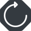 Up, normal, solid, octagon, horizontal, mirror, arrow, reload, refresh, undo, redo, restore icon