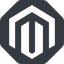 Normal, solid, octagon, logo, brand, website, blog, cms, ecommerce, internet, magento icon