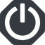 Normal, solid, octagon, power, on, off, turn-on, turn-off, power-solid icon
