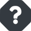Normal, solid, octagon, question, mark, question-mark, help icon