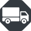 Normal, solid, octagon, truck, delivery, van, lorry, truck-solid icon
