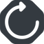 Up, wide, solid, octagon, horizontal, mirror, arrow, reload, refresh, undo, redo, restore, undo-wide icon
