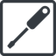 Line, down, normal, square, tool, mechanics, mechanical, repair, screwdriver, screw, screwdriver-alt-solid icon
