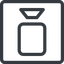 Line, left, normal, square, youtube, video, camera, film, movie, videocamera icon