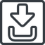 Line, right, normal, square, sign, in, signin, login, log, log-in, connection, sign-in-solid, go-in, connect, sign-in icon