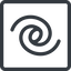 Line, up, normal, square, space, spiral, milky-way, milky, way, cosmos, celestial, stellar, universe, galaxy-alt, galactic icon