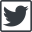 Line, up, normal, square, logo, brand, social, twitter, bird, twit, twitter-solid icon