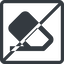 Line, normal, square, horizontal, mirror, remove, prohibited, eraser, erase, rubber, eraser-alt-solid, eraser-alt icon