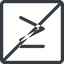 Line, normal, square, horizontal, mirror, symbol, prohibited, less, math, mathematics, greater, than, greater-than, less-than, greater-than-equal, less-than-equal, comparison, inequality, mathematical, smaller, bigger, equal, maths icon