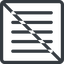 Line, normal, solid, square, prohibited, menu, burger, text, align, alignment, editor, justify, justify-align, align-justify icon
