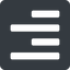 Right, down, normal, solid, square, horizontal, mirror, text, align, alignment, editor, right-align, align-right, align-right-alt, right-align-alt, right-align-alt-solid icon