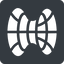 Right, normal, solid, square, wormhole, black-hole, hole, spacetime, interstellar, astrophysics, hyperspace, einstein, rosen, singularity, relativity, wormhole-solid-alt icon