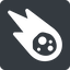 Up, normal, solid, square, horizontal, mirror, star, space, asteroid, meteoroid, impact, nasa, esa, jaxa, shooting, shooting-star, c-type, s-type, m-type, neo, asteroid-solid icon