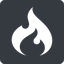 Normal, solid, square, logo, brand, icon, horizontal, mirror, codeigniter, igniter, code, php, framework, flame, fire icon