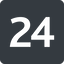 Normal, solid, square, ecommerce, crm, hosting, domain, collaboration, project, intranet, extranet, bitrix, 24, bitrix24 icon