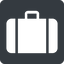 Normal, solid, square, check, dot, pictogram, dot-50, baggage, check-in, suitcase, dot-baggage-check-in, luggage, claim, baggage-claim icon
