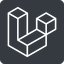 Normal, solid, square, logo, brand, php, framework, laravel icon
