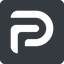 Normal, solid, square, logo, brand, social, network, speech, media, social-network, social-media, platform, parler icon