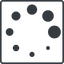 Thin, line, right, square, spinner, spin, wait, load, loading, waiting, galaxy, space, stars, loader icon