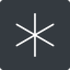Thin, up, solid, square, star, asterisk-thin, asterisk icon
