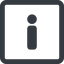 Line, down, wide, square, mark, warning, exclamation, straight, info, exclamation-mark icon