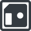 Line, left, wide, square, floppy, disk, backup, hard-floppy, save, saved, saving icon