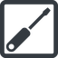 Line, up, wide, square, tool, mechanics, mechanical, repair, screwdriver, screw, screwdriver-alt-solid icon