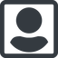 Line, wide, square, user, man, woman, person, user-circle-solid, auth, authentification icon