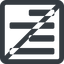 Line, right, down, wide, solid, square, horizontal, mirror, prohibited, text, align, alignment, editor, right-align, align-right, align-right-alt, right-align-alt, right-align-alt-solid icon