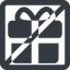 Line, wide, square, horizontal, mirror, prohibited, party, birthday, gift, christmas, box, present, gift-solid icon